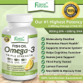 Super ômega3 prevenir o declínio mental de óleo de peixe softgels